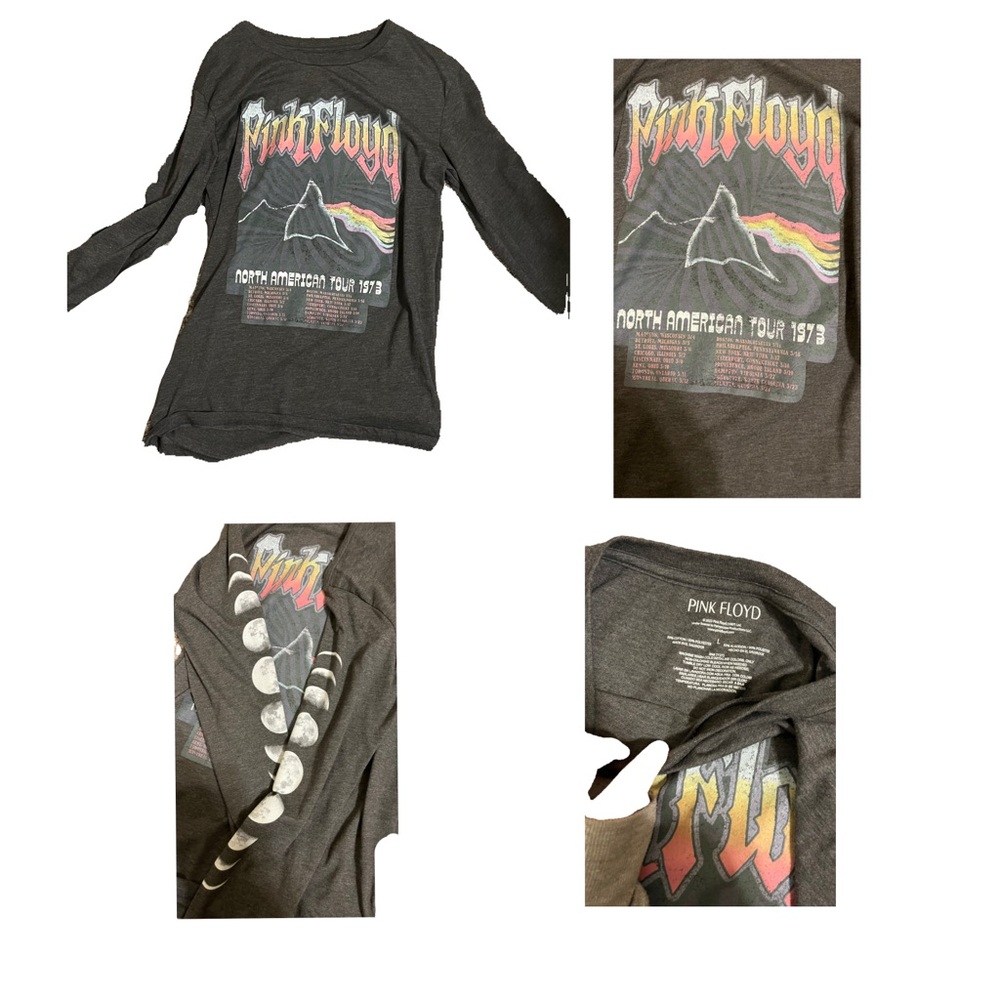 Pink Floyd Kids Graphic Tee - Charcoal